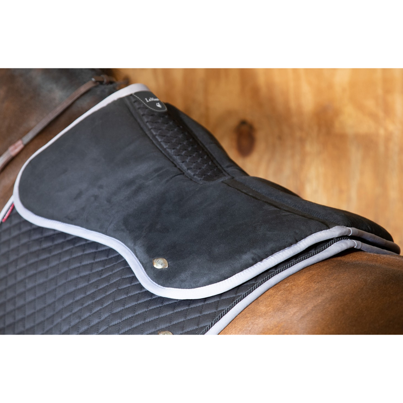 LeMieux Wither Relief Memory Foam Half Pad - Black-1